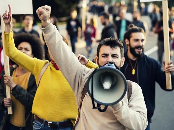 protestors