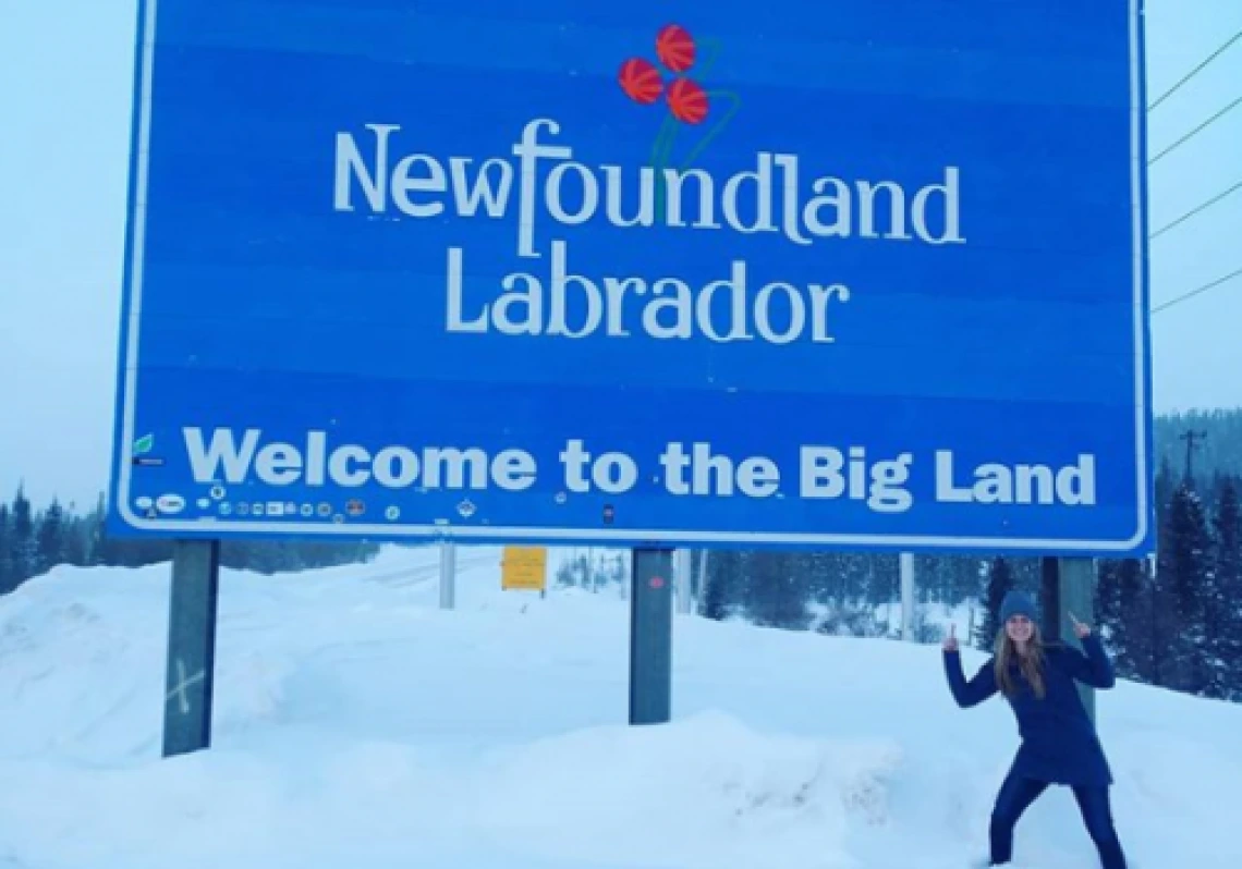 welcome to the big land sign