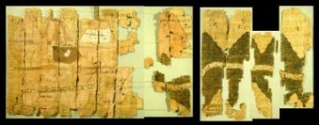 The Turin papyrus map, drawn about 1150 BC, shows the site of a gold mine and is the earliest know geological map