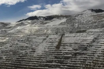 rockfall snow